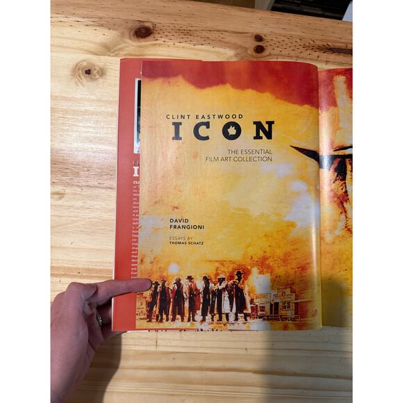 Clint Eastwood Icon The Essential Film Art Collection by David Frangioni 2009 HC - Picture 3 of 5